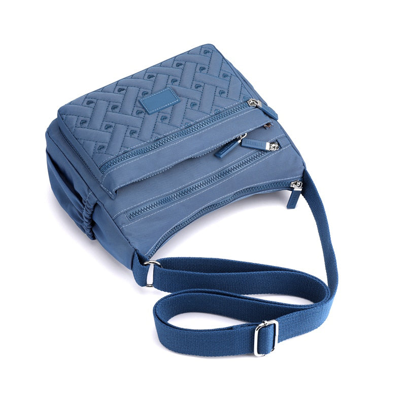 Nylon skulderveske