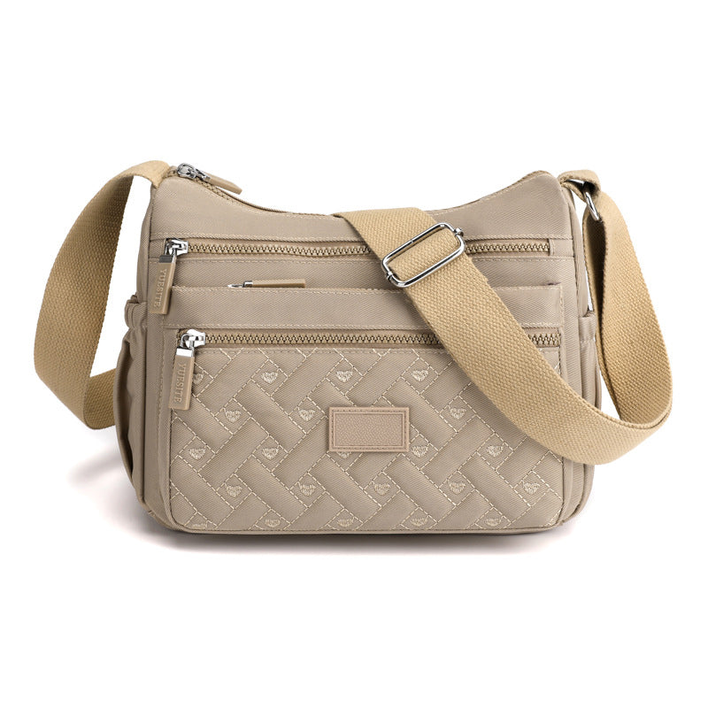 Nylon skulderveske