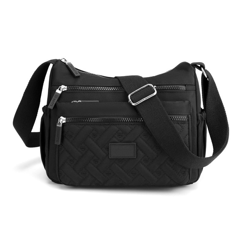 Nylon skulderveske