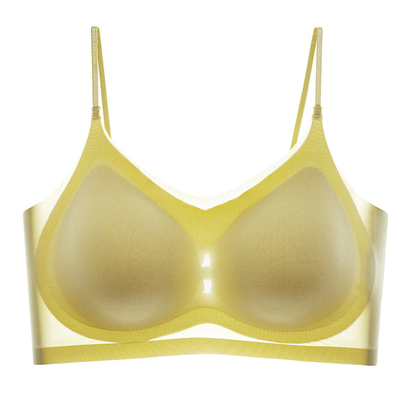 Sommer sømløs Ultra-Tynn Plus Size Ice Silk Comfort BH