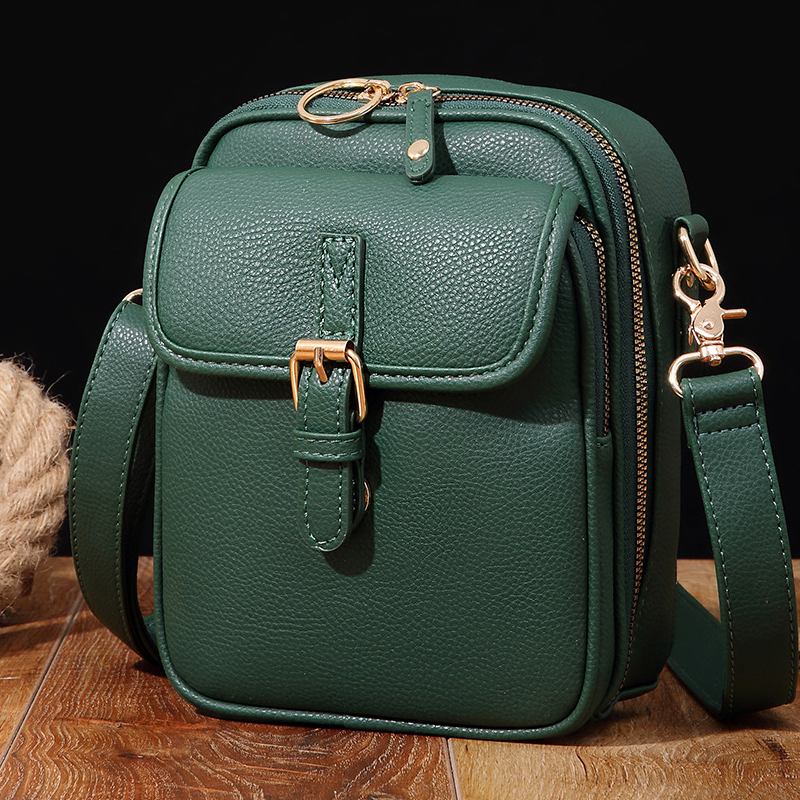 Uformell Crossbody Liten Firkantet Veske