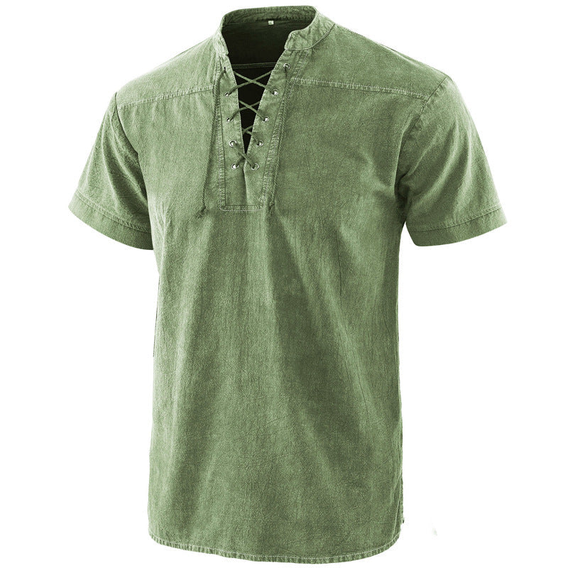 Herre gotisk retro T-skjorte
