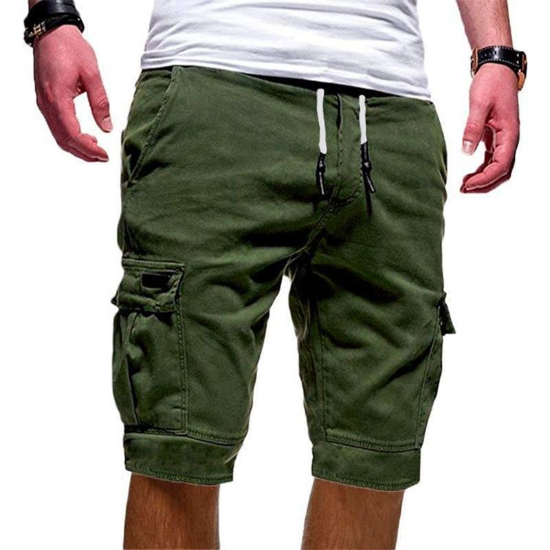 Menns mote Stor lomme Løse shorts