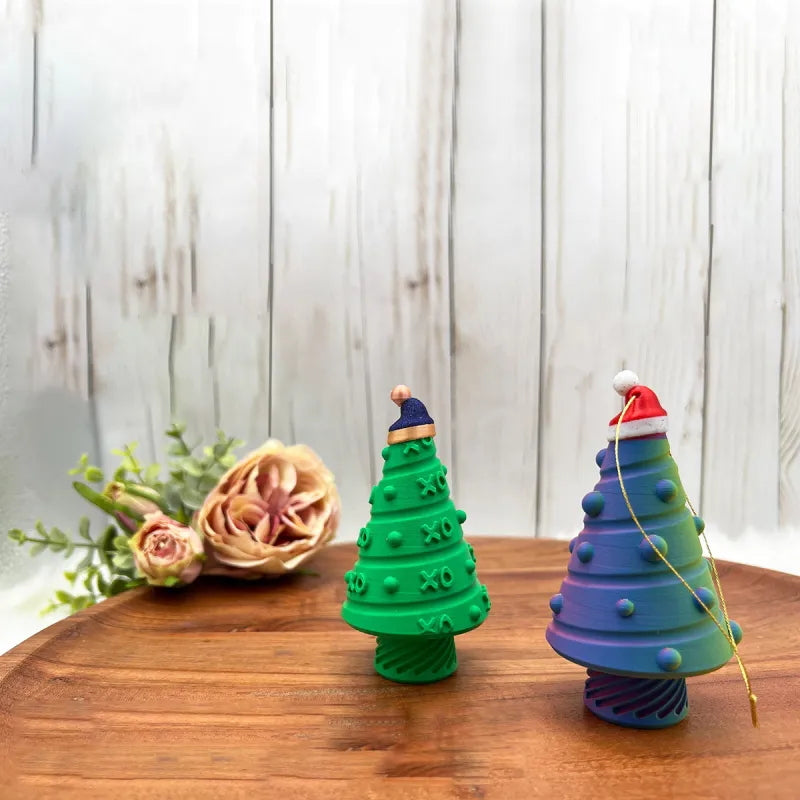 3D-trykt juletre Stasher Ornament