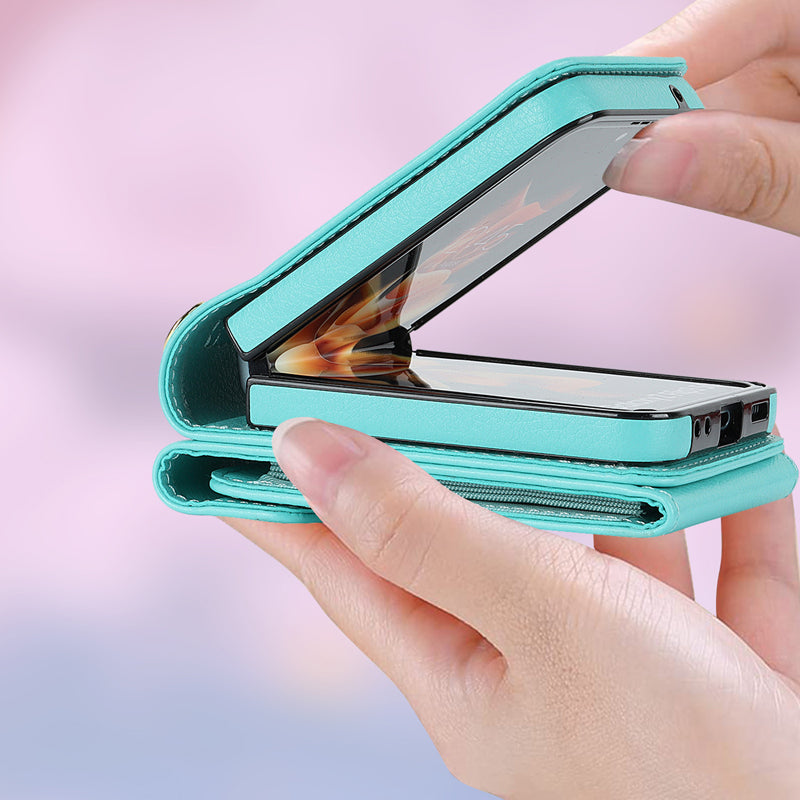 Z Flip5 sammenleggbart Messenger-telefondeksel til Samsung Flip4