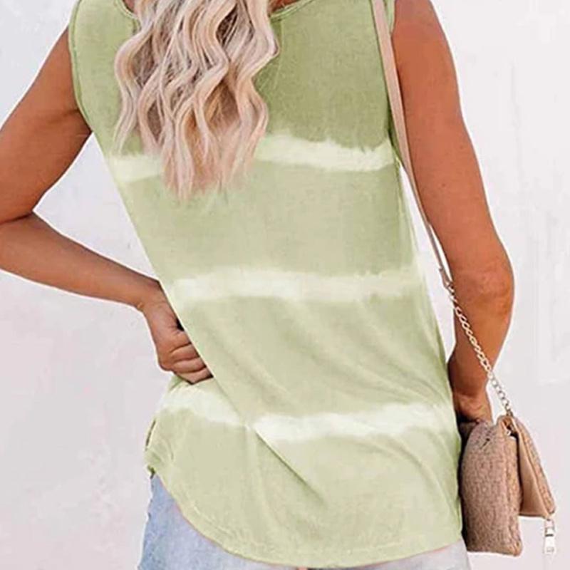 Tie-dye Knapp Vest
