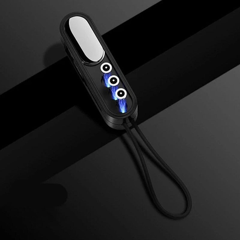 3-i-1 magnetisk bærbar ladekabel