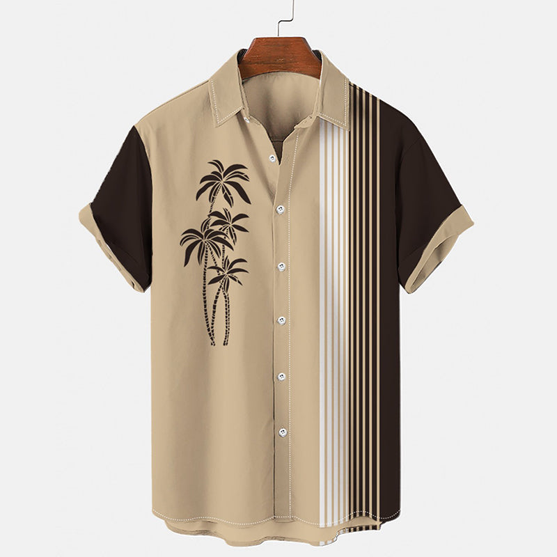 Kokosnøtt hawaiisk skjorte
