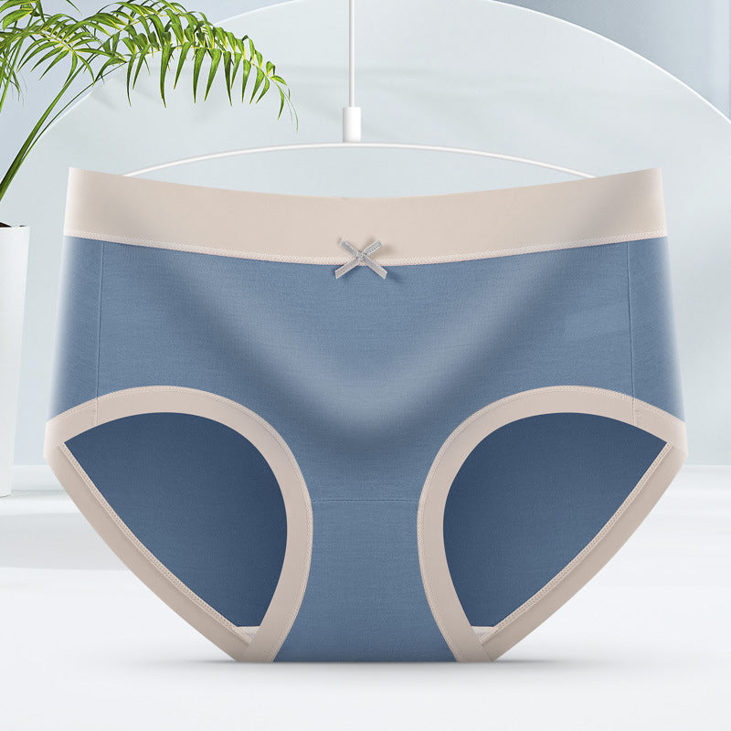 Ladies Modal Mid Waist Antibacterial Underwear