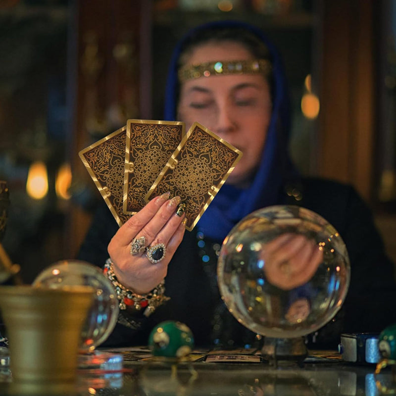 Tarot i gullfolie