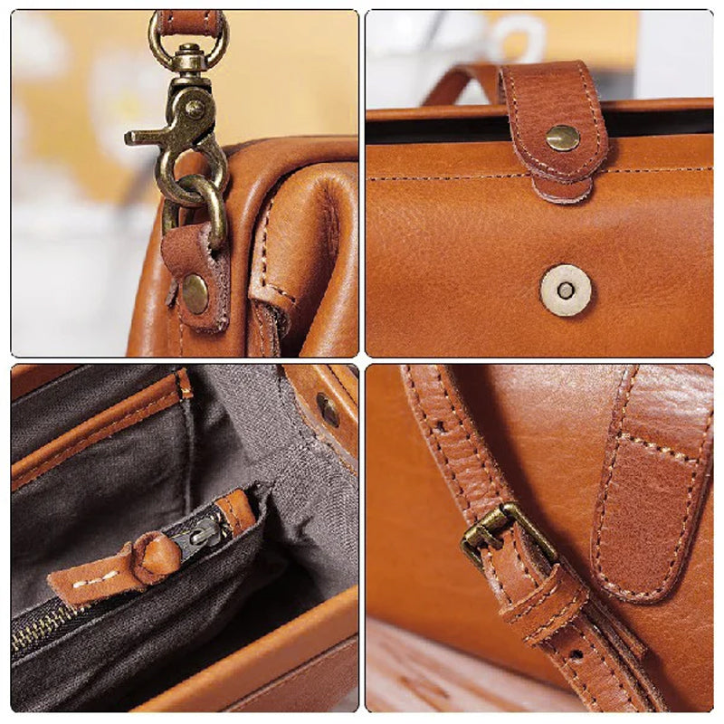 Mini skulderveske i vintage stil
