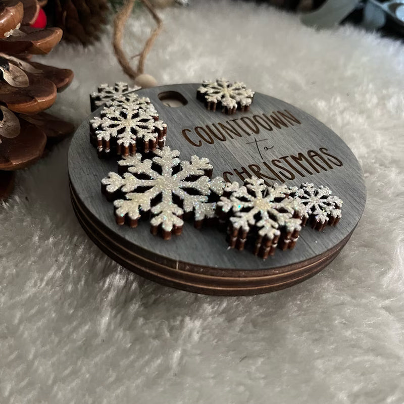 3D-nissen Countdown to Christmas Ornament