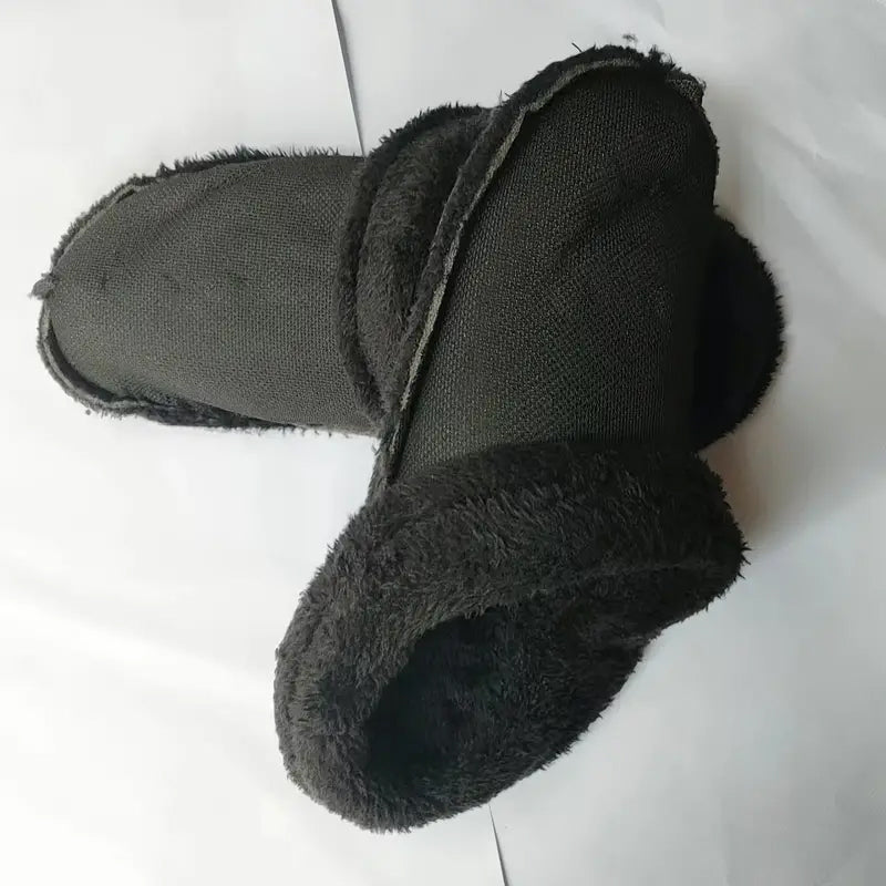 Crocs med fleecefôr sokker