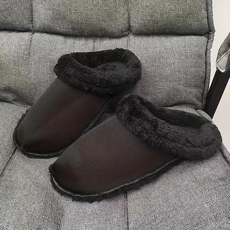 Crocs med fleecefôr sokker