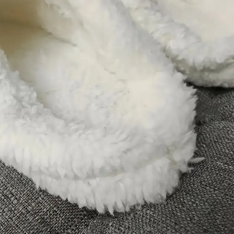Crocs med fleecefôr sokker