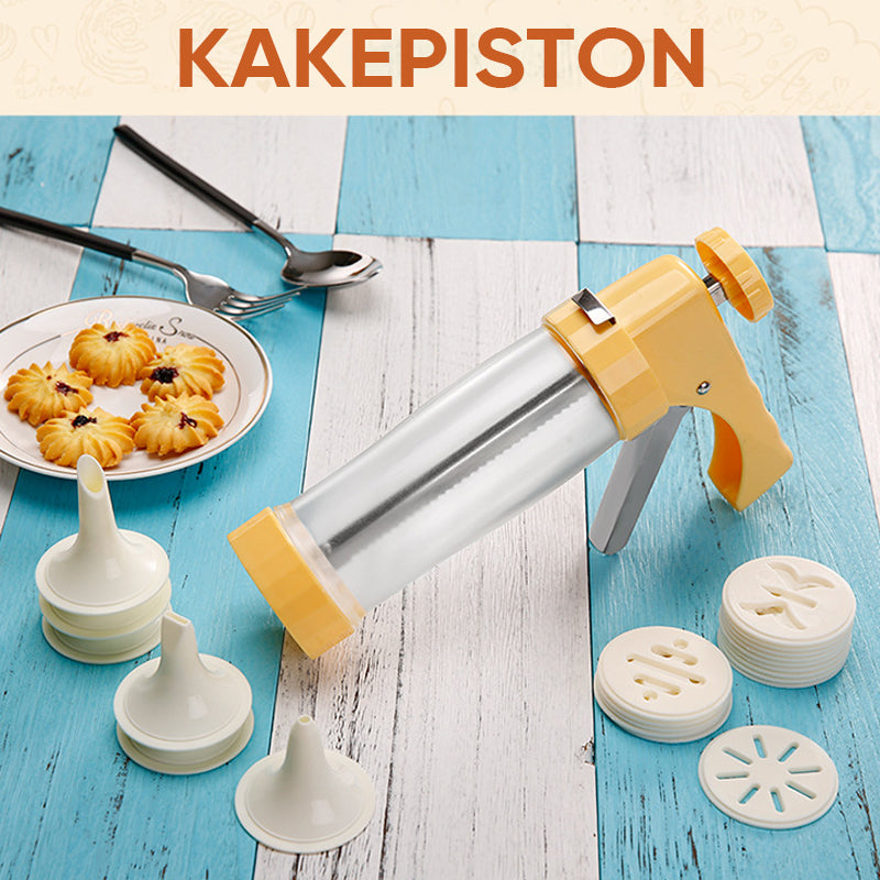 Sett med kakepresser