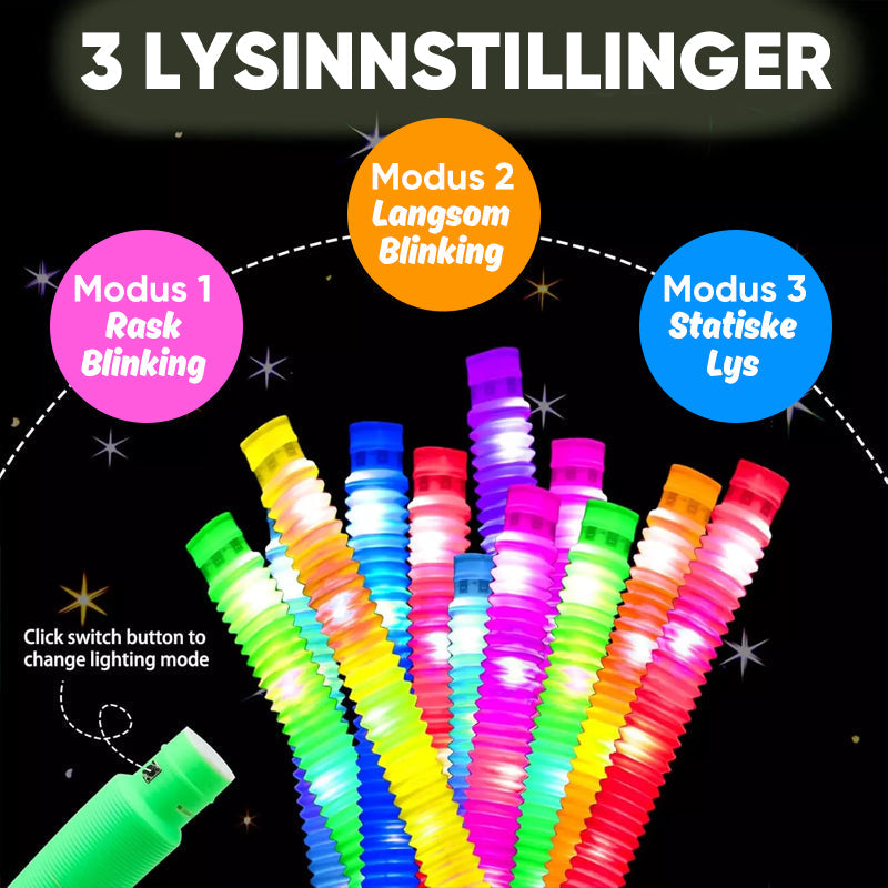 LED-glødende strekkrør