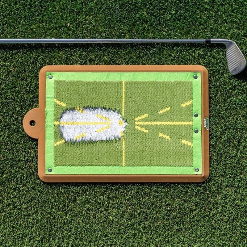 Golftreningsmatte for slagdeteksjonsslag