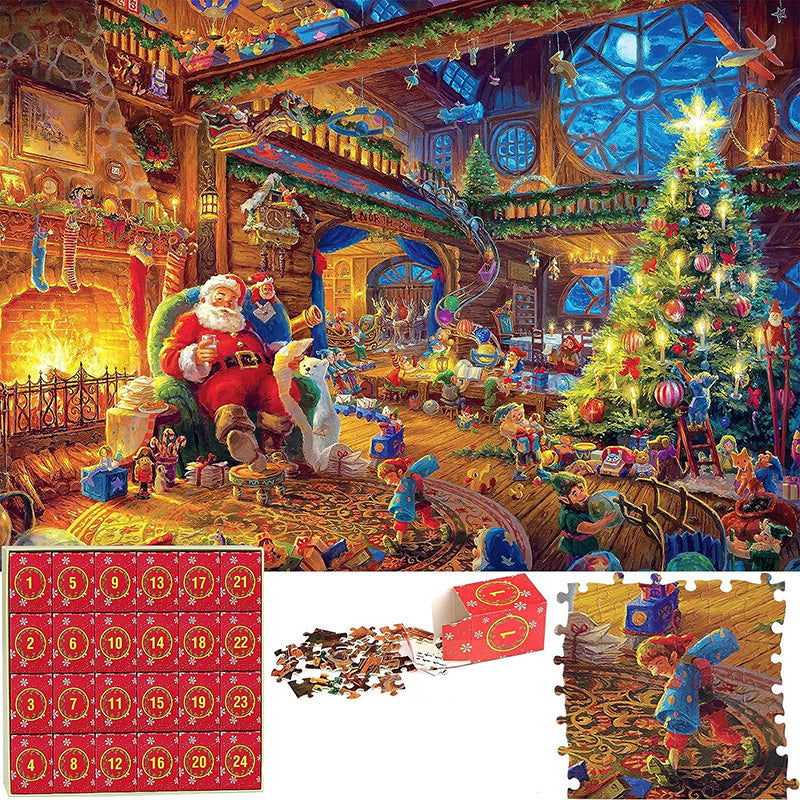 Julepuslespill Adventskalender