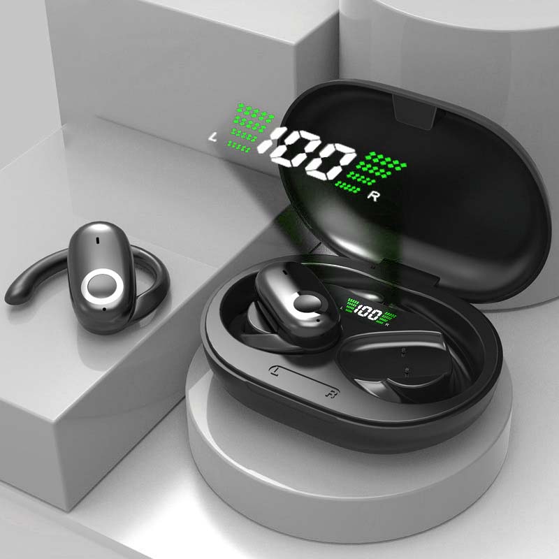 Trådløs Ørehengende Bluetooth Hodetelefon