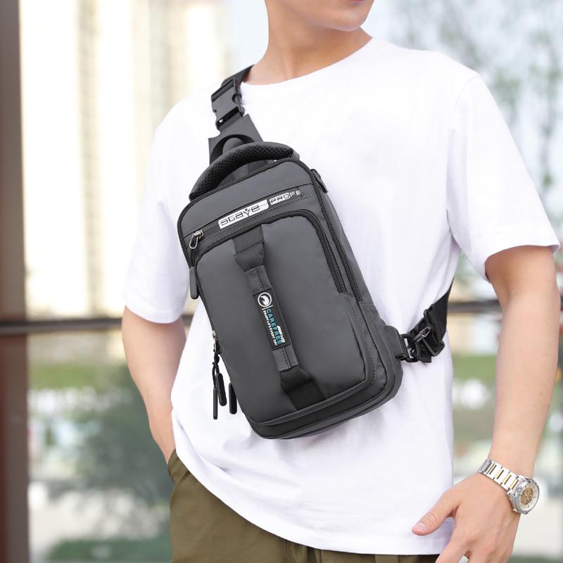 Vanntett Crossbody-Veske For Menn
