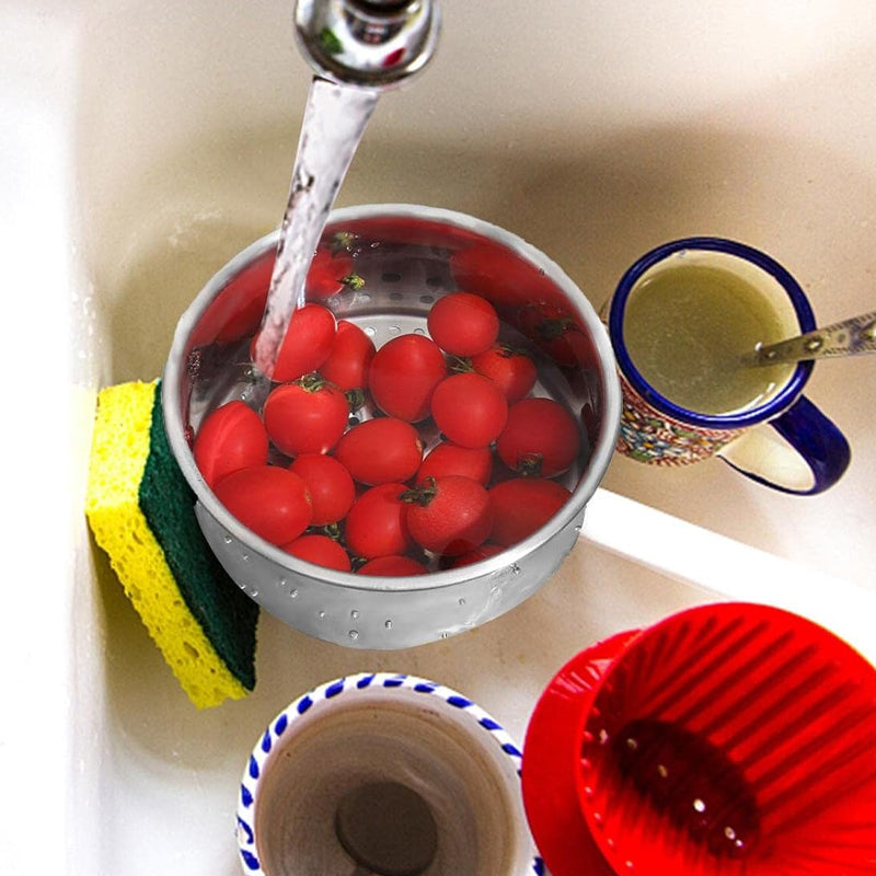 Rustfritt Stål Swan Sink Strainer Basket