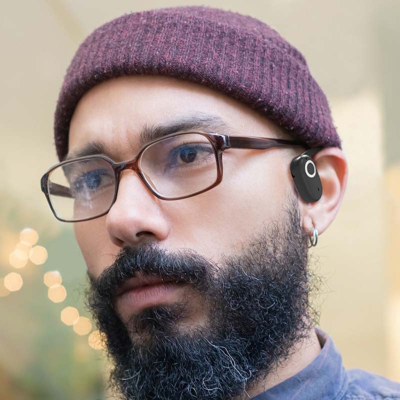 Trådløs Ørehengende Bluetooth Hodetelefon
