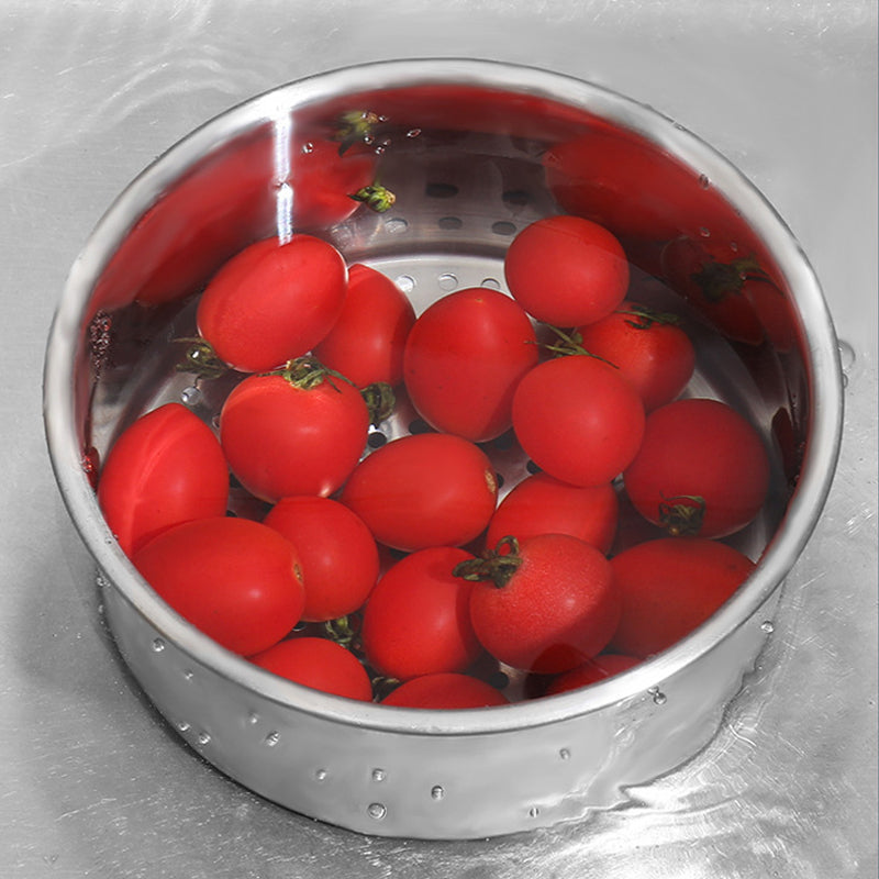 Rustfritt Stål Swan Sink Strainer Basket
