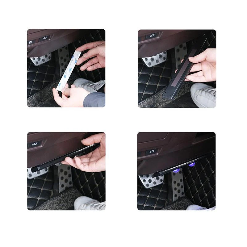 USB oppladbare fargerike LED-dekorative lys