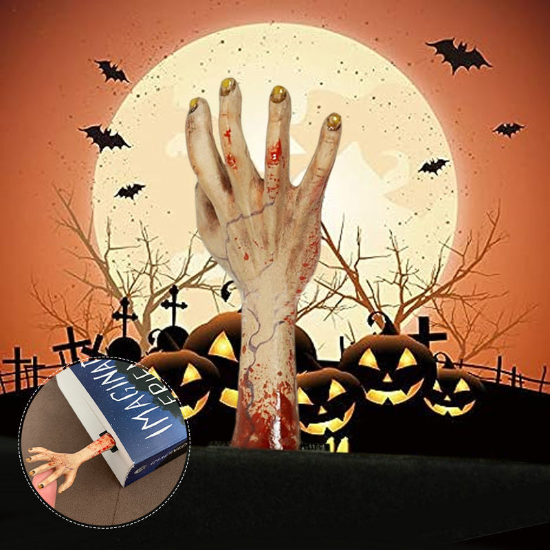 Halloween Ornamenter Skremmende håndbokmerke