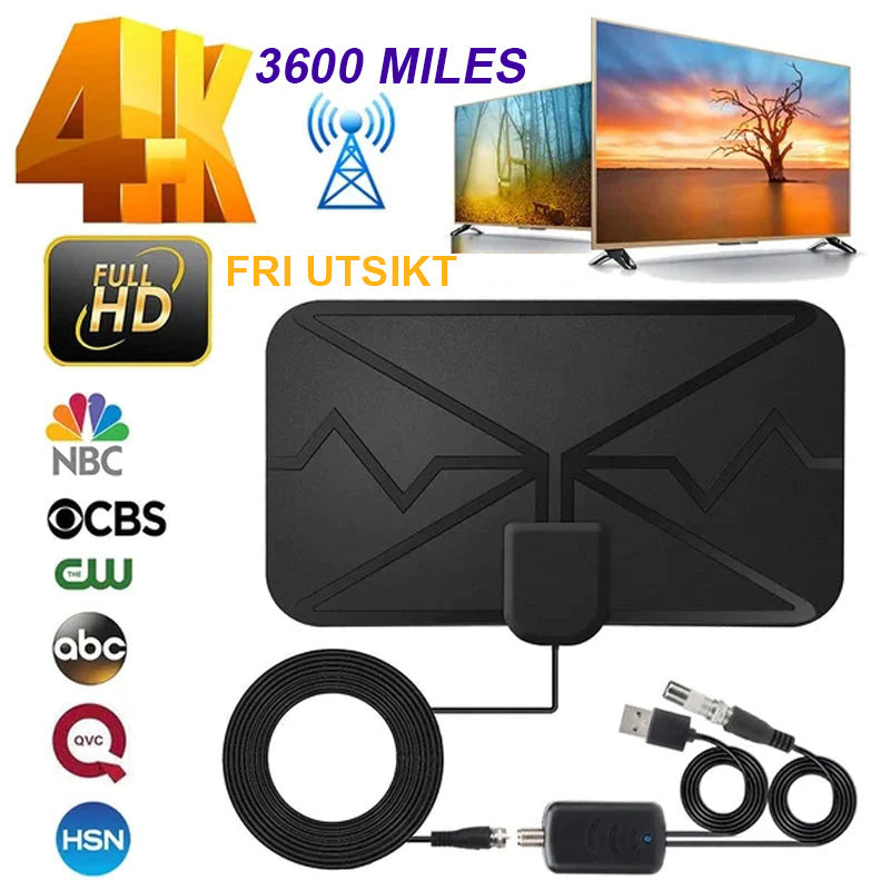 Oppgrader digital HDtv-antenne 4k