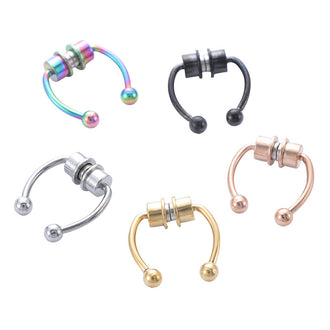 U-formet magnetisk nese ring
