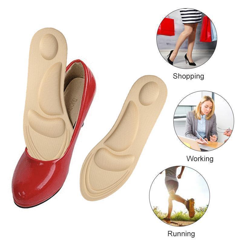 4D Insole Comforter-Reduce Shock And Pressure-1 Pair