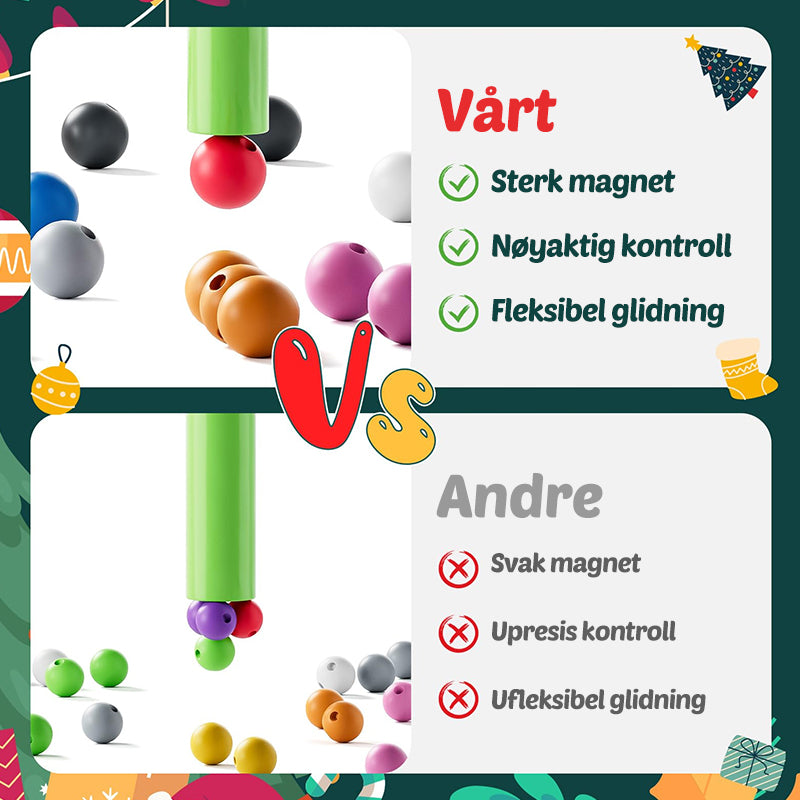 Magnetisk farge og talllabyrint