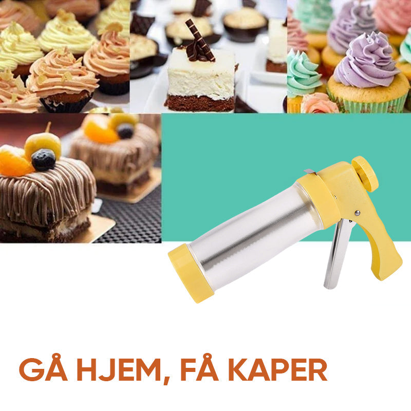 Sett med kakepresser