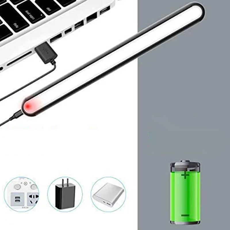 Magnetisk oppladbar berøringslampe med lang batterilevetid