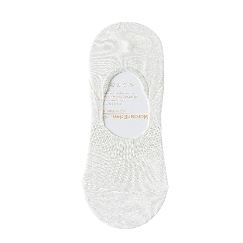 Cotton Dame Mesh Pustende Crew Sokker