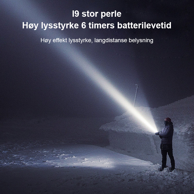 Høyeffekt LED-lommelykt