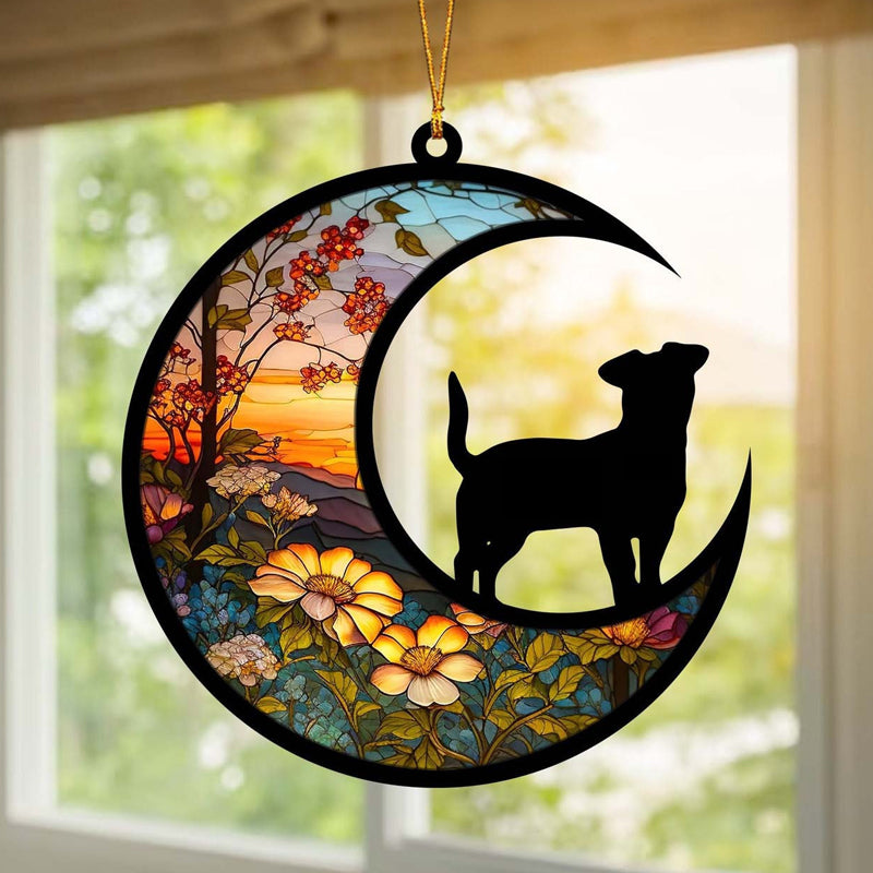 Dyr på månen ornament