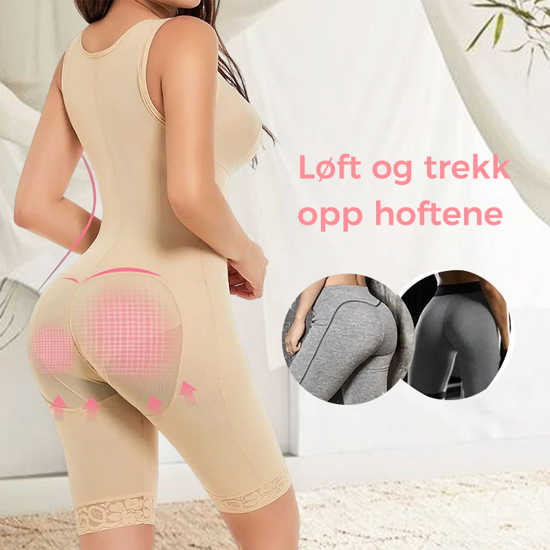Åpne File One-Piece Shapewear