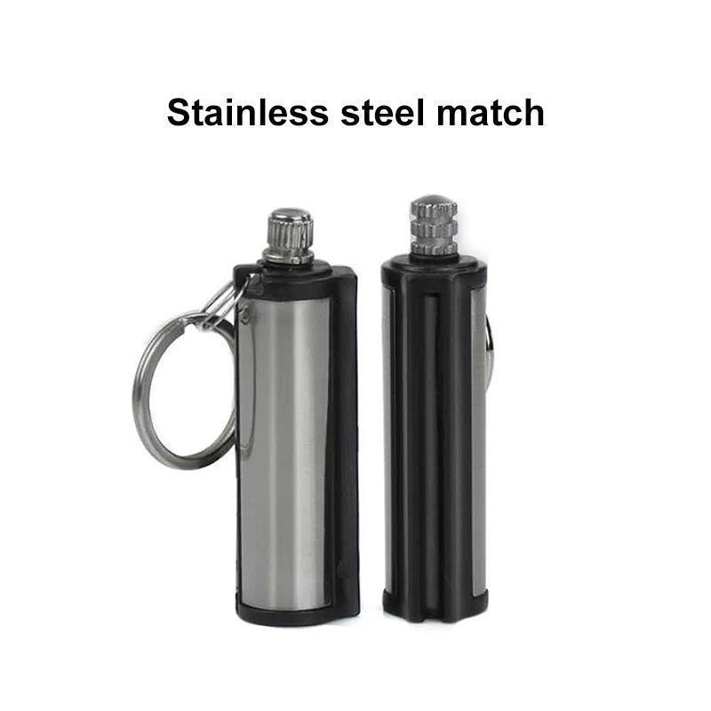 Survival Kit - Matchstick Steel Keychain