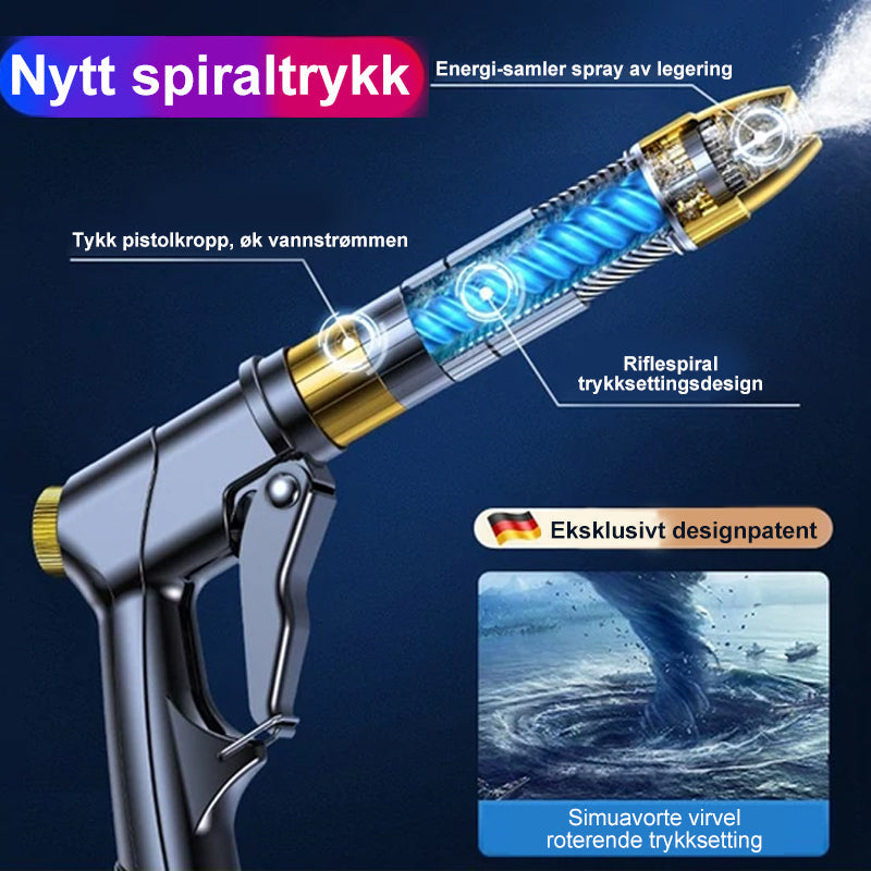 Multifunksjonelt bilvaskverktøy
