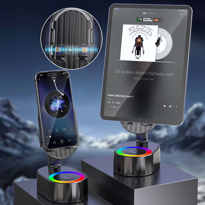 5-i-1 trådløs høyttaler med Bluetooth og justerbart stativ