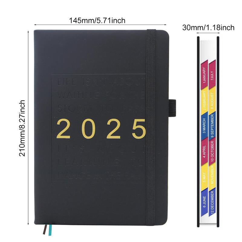 2025 Én dag, én side  Daglig planlegger - din ultimate gavekalender