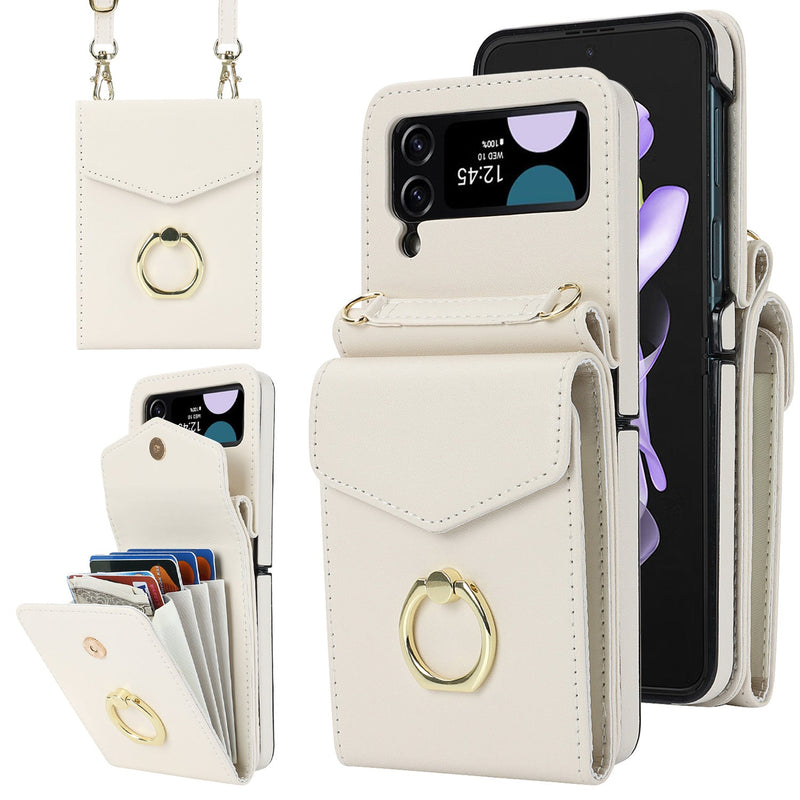 Z Flip5 sammenleggbart Messenger-telefondeksel til Samsung Flip4