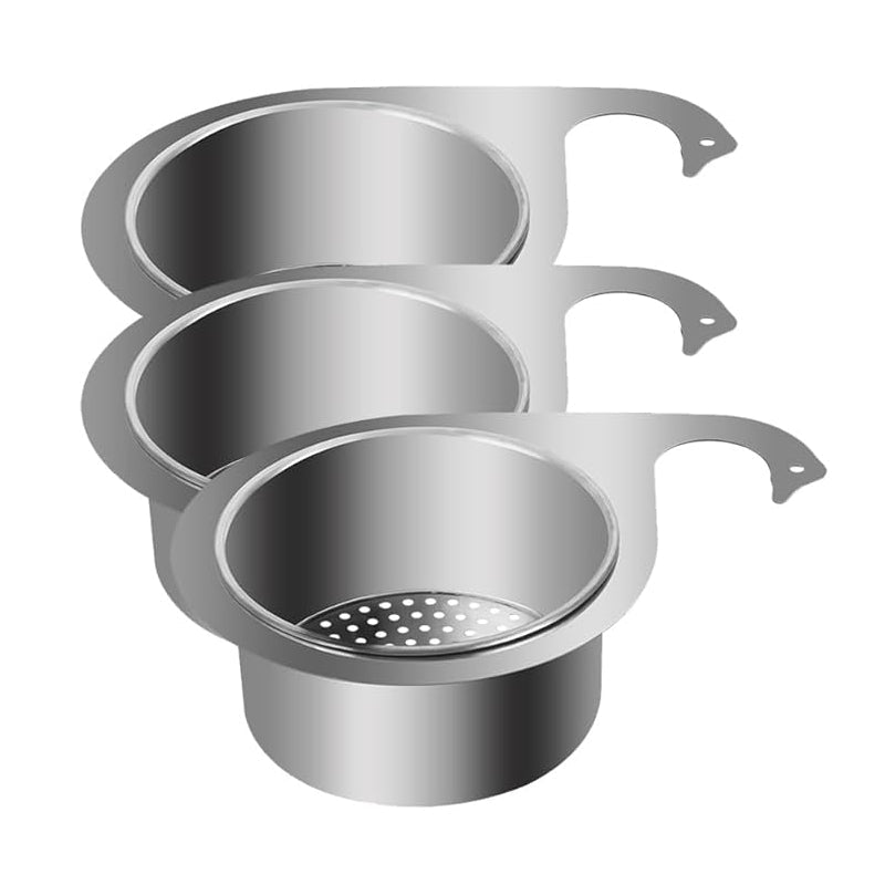 Rustfritt Stål Swan Sink Strainer Basket