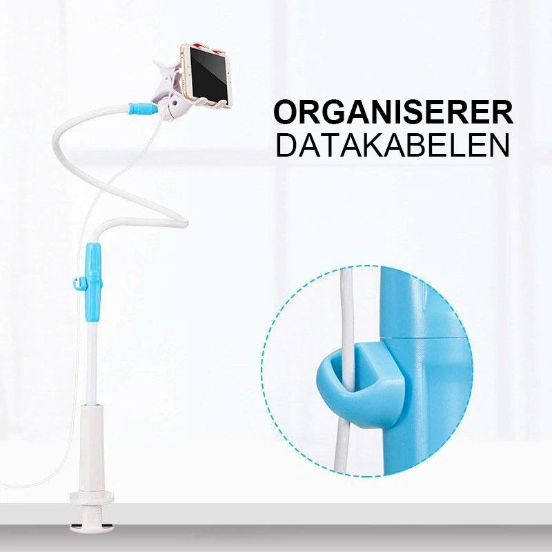 Vribar og fleksibel telefonholder