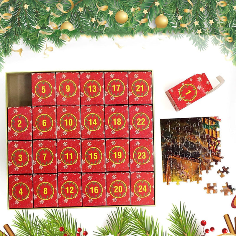 Julepuslespill Adventskalender