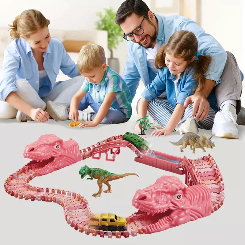 The Super-cool Dinosaur Race Track