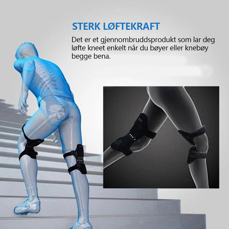 Støttepute i kneleddet